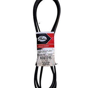Gates Century Series Micro-V 6 Rib High Performance Serpentine Belt K061195 NOS